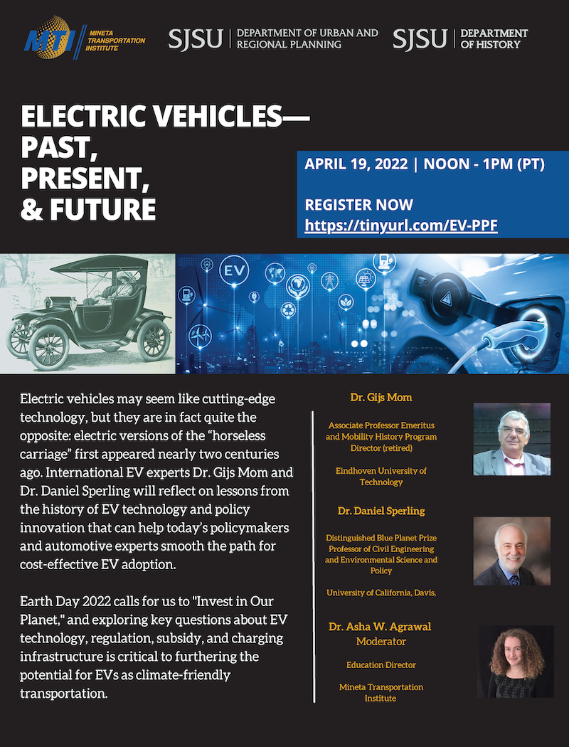 Electric Vehicles—Past, Present, & Future Transportation Institute
